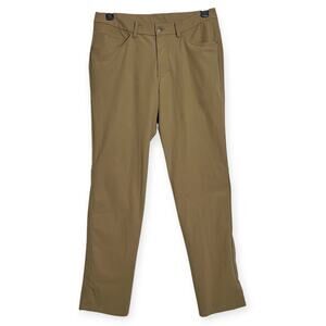 Lululemon ABC Pant Classic Fit Warpstreme MENS 32 x 32 Artifact Brown Chino